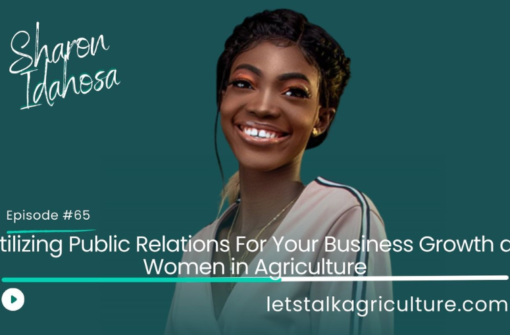 Episode 62: Utilizing Public Relations For Your Business Growth as Women in Agriculture with Sharon Idahosa